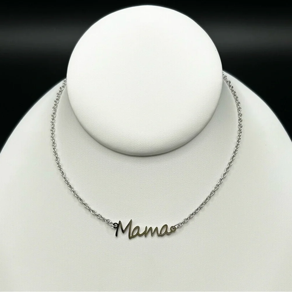 Silver Mama Necklace.‎ New. - Picture 4 of 6